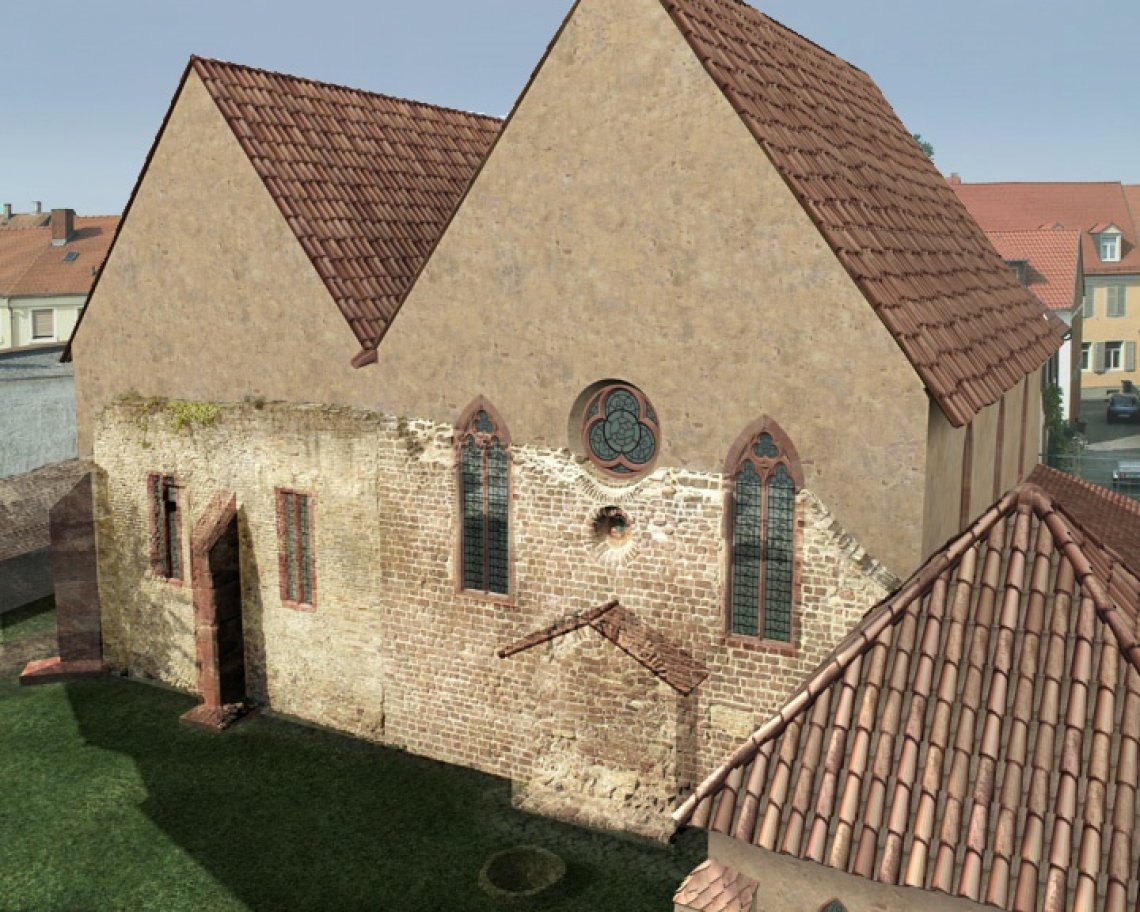 Synagogue Speyer digitale Rekonstruktion