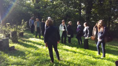 Wiss. Beirat auf dem Friedhof Judensand, 11. Sept. 2017