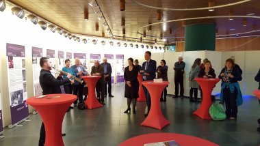 Ausstellungseröffnung "...besehn wir ob der Rebstock treibt...", 27. Oktober 2016, Mainz
