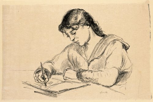 Hermann Struck: Image of a Jewish woman (ca. 1916) 