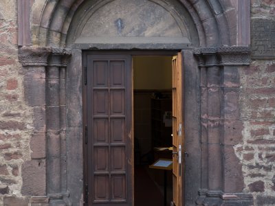 Entrance to the Worms‘ Synagogue