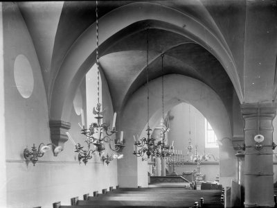 Worms, women’s shul, view into Synagogue, 1920s