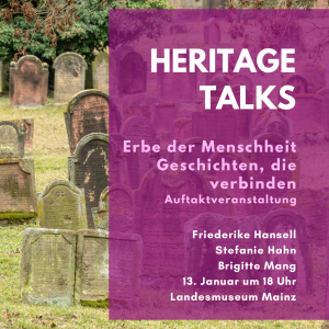 Auftaktveranstaltung Heritage Talks