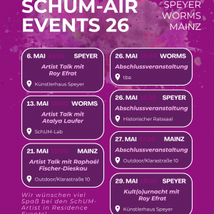 Eventübersicht SchUM-AiR