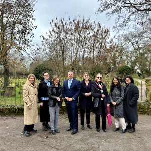 Besuch US-GK Brian Heath